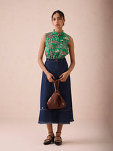 Load image into Gallery viewer, The Evergreen Luck Cheongsam Blouse TOPS SUI
