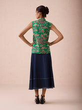 Load image into Gallery viewer, The Evergreen Luck Cheongsam Blouse TOPS SUI
