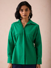 Load image into Gallery viewer, The Evergreen Wonder Shirt Blouse TOPS SUI
