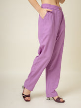 Load image into Gallery viewer, Waris Purple Pants BOTTOMS Doodlage   
