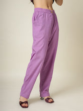 Load image into Gallery viewer, Waris Purple Pants BOTTOMS Doodlage   
