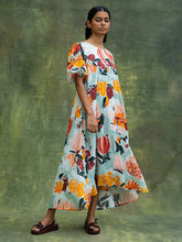 Load image into Gallery viewer, Jill Printed Dress DRESSES Doodlage
